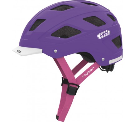 Cyklistická přilba ABUS Hyban brilliant purple M