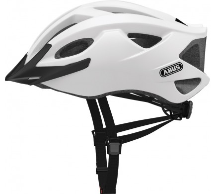 Cyklistická přilba ABUS S-Cension polar white L