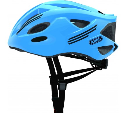 Cyklistická přilba ABUS S-Cension neon blue M