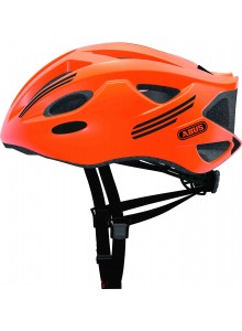 Cyklistická přilba ABUS S-Cension neon orange L