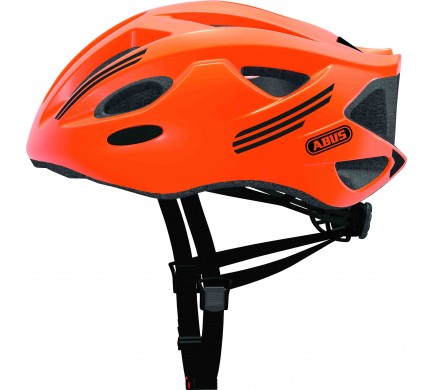 Cyklistická přilba ABUS S-Cension neon orange L