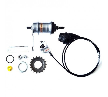 Náboj zadní NEXUS SG-3C41 36, 3-rychlostní s brzdou + řazení