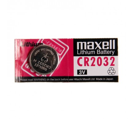 Baterie knoflíková CR 2032 Lithium Maxell blistr 1 ks