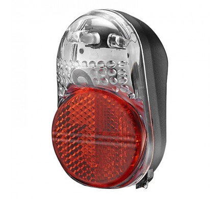 Zadní světlo na dynamo UN-4325 na blatník čiré