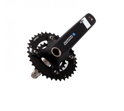 Dvojpřevodník 175 mm 38-24 SR Suntour XCM-AX-D PBBB