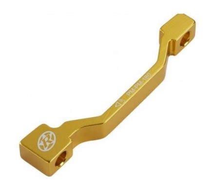 Adaptér přední/zadní brzdy Reverse PM-PM 180 mm zlatá (AVID)