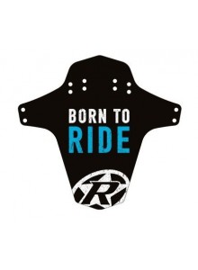 Blatník přední Reverse MudGuard Born to Ride černá/světle modrá