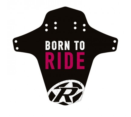 Blatník přední Reverse MudGuard Born to Ride Black / Candy