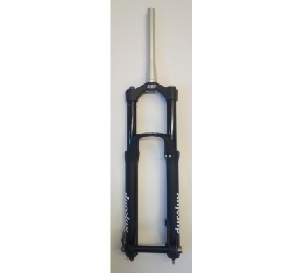 Vidlice odpr. 26" tapered Suntour DUROLUX36 TA RC2 20QLC2 180-140mm černá