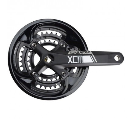 Trojpřevodník 170 mm 48-36-26 SR Suntour XCM-T418-PBBG, pro 3x9