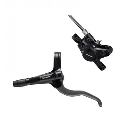 Brzda kotoučová Shimano set přední Acera MT400, adaptér 180mm, 850mm, šedá páka