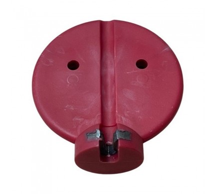 Centrklíč plastový 3,4 mm eco červený