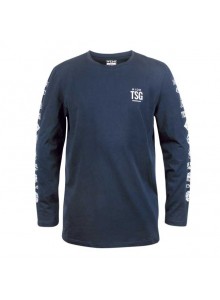Tričko TSG Logo sleeve dlouhý rukáv Midnight blue, M