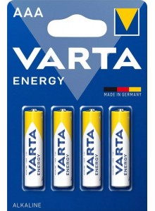 Baterie mikrotužková AAA LR03 Alkalika Varta blistr 4 ks
