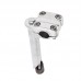 Představec BMX 22,2/37 mm Al/Fe , stříbrný