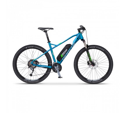 Elektrokolo MTB 27,5" Apache Manitou E3 16 Ah modrá 2018, 17"