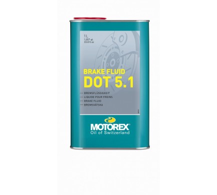 2018 MOTOREX BRAKE FLUID DOT 5.1, 1L Množ. Uni