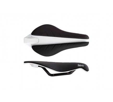 FABRIC SEDLO TRI RACE FLAT BLACK/WHITE (FP3096U14OS)