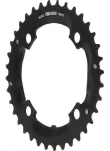 Převodník CRING MTB 38T S1 104 49 AL5 BTBLK NO PIN