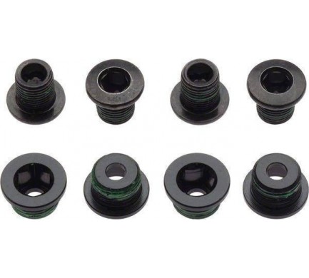 11.6215.193.080 - SRAM CHAINRING BOLT KIT 4X2 AL/ST BLACK Množ. Uni