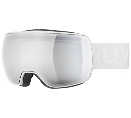 Lyžařské brýle UVEX  COMPACT LM, white dl/mirror silver (1026) Množ. Uni