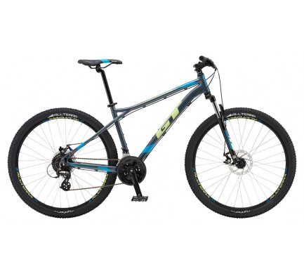 2018 GT AGGRESSOR 27,5" WOMENS COMP (G28218F10/GUN - Gun w/ Lightning Bug & Teal) XS