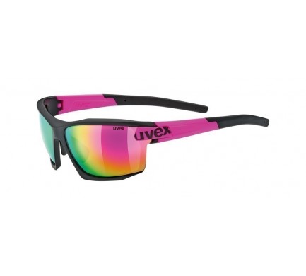 UVEX BRÝLE SPORTSTYLE 113, BLACK MAT PINK (2316)