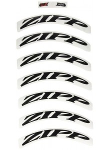 11.1918.015.002 - ZIPP DECAL SET 1 WHEEL 404 ZIPPLOGO MATTEBLK Množ. Uni