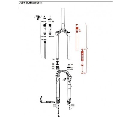 11.4018.010.231 - ROCKSHOX SPRING INT LEFT SA JUDYS 30S TP.8 80-120 Množ. Uni