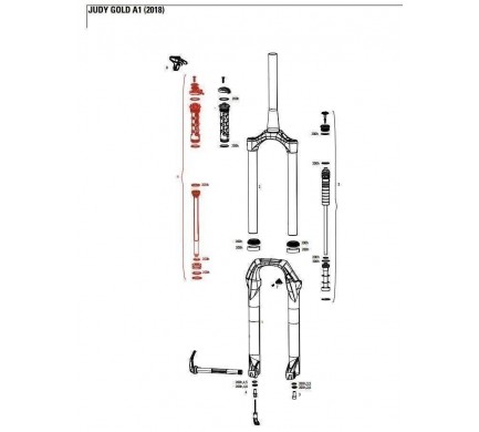 11.4018.009.095 - ROCKSHOX DMPRINT RT JUDYG RL 120 P RMT A1 Množ. Uni