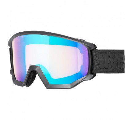 Lyžařské brýle UVEX ATHLETIC CV, black mat SL/blue-vista (2130) Množ. Uni