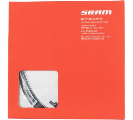 00.7118.008.003 - SRAM SHIFT CABLE KIT SS 4MM BLK V2 Množ. Uni