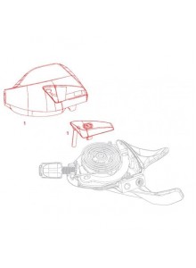11.7018.074.001 - SRAM COVER KIT TRIGGER MMX NX EAGLE Množ. Uni