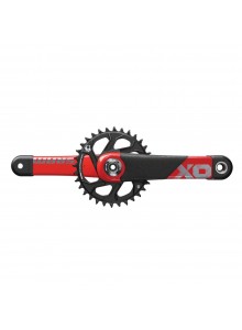 00.6118.604.000 - SRAM AM FC X01 ALLDH DUB83 165 RED 34 Množ. Uni