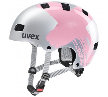 2022 UVEX HELMA KID 3, SILVER - ROSÉ 51-55