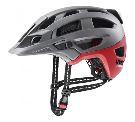 2022 UVEX HELMA FINALE LIGHT 2.0, SILVER - RED MAT 52-57