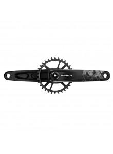 00.6118.525.007 - SRAM AM FC NX EAGLE DUB FAT4 170 BLK DM 30T Množ. Uni