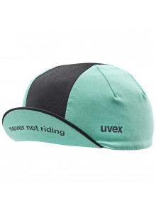 2022 UVEX ČEPICE NEVER NOT RIDING AQUA BLACK L-XL