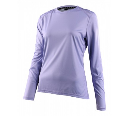 TLD DÁMSKÝ DRES S DLOUHÝM RUKÁVEM LILIUM LILAC (35890600) S