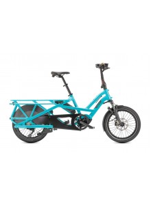 Nákladní elektrokolo TERN GSD S10 - tyrkysová/šedá