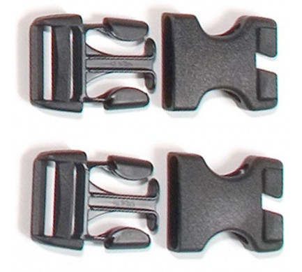 ORTLIEB - přezky 25 mm pro výměnu Rack Pack a Back Roller od roku 99-dva páry