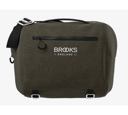 Řídítková brašna BROOKS Scape Handlebar Compact Bag - Mud Green