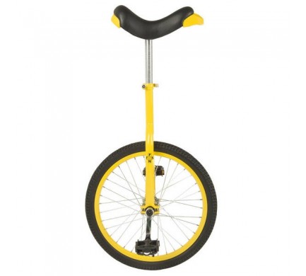 Jednokolka 20" - ocelová - žlutá Jednokolka 20" - ocelová - žlutá