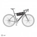 Rámová brašna ORTLIEB Frame-Pack Toptube 3L - černá