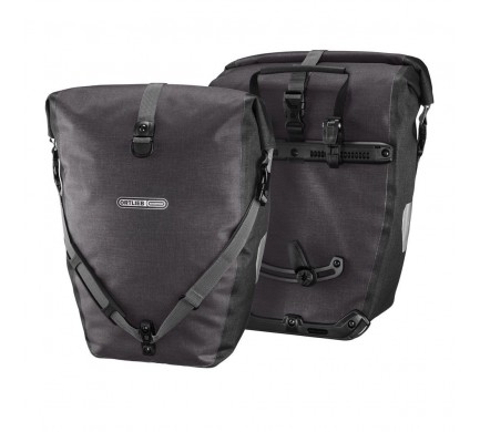 Brašny ORTLIEB Back-Roller Plus - tmavě šedá / černá - QL2.1 - 40L/pár