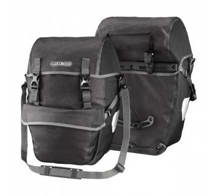 Brašny ORTLIEB Bike-Packer Plus - tmavě šedá / černá - QL2.1 - 42L/pár