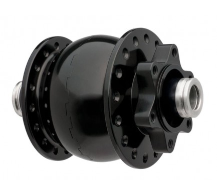Nábojové dynamo SON 28 12 Disc-bolt, black, 32d, pevná osa 12 mm