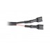 Přední dynamové světlo SON Edelux II, stříbrné, kabel 60 cm s konektory