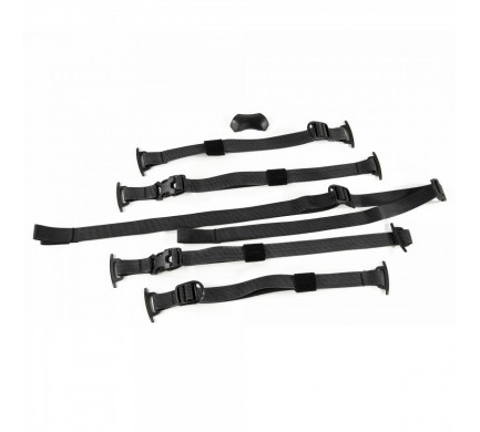 Stahovací popruhy ORTLIEB Compression-Straps Atrack - černá
