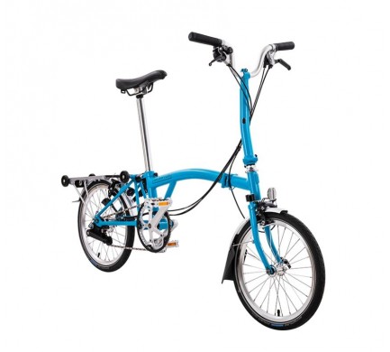 Brompton M6L Lagoon blue/black Brompton M6L Lagoon blue/black